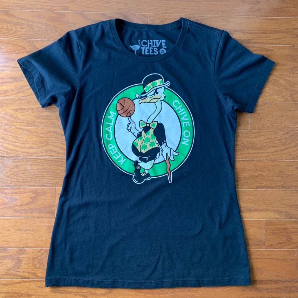 Keep Calm and Chive On Graphic Tee